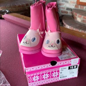 Toddler girls Okie Dokie Pink Boots